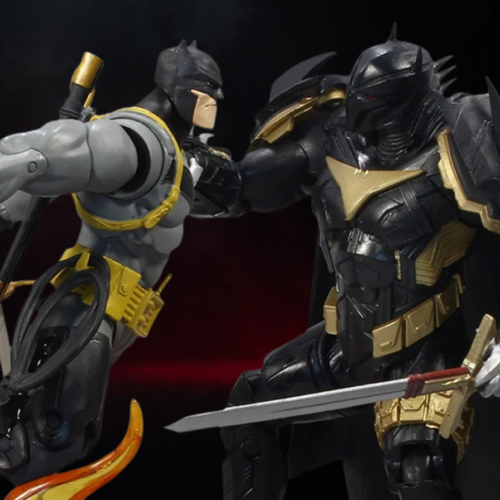 Batman Curse of the White Knight DC Multiverse Batman vs Azrael Batman Armor