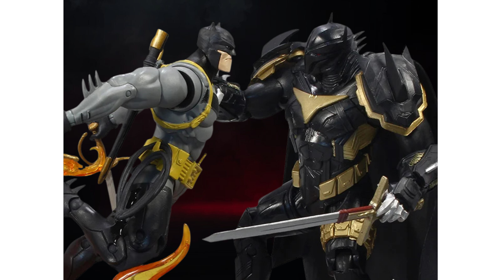 Batman Curse of the White Knight DC Multiverse Batman vs Azrael Batman Armor