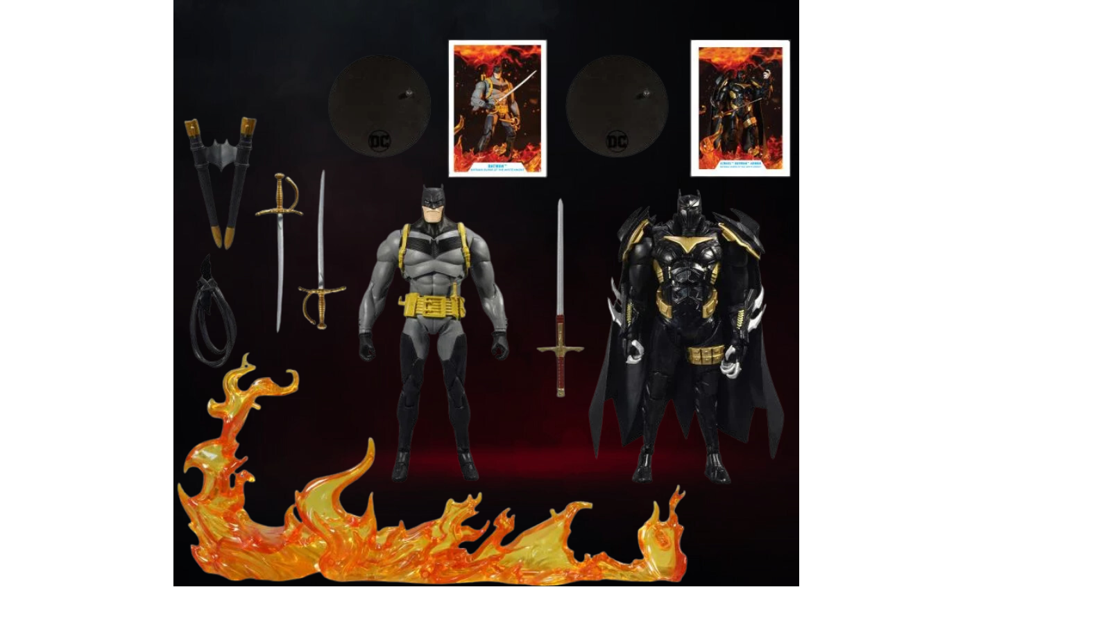 Batman Curse of the White Knight DC Multiverse Batman vs Azrael Batman Armor - Imagen 7