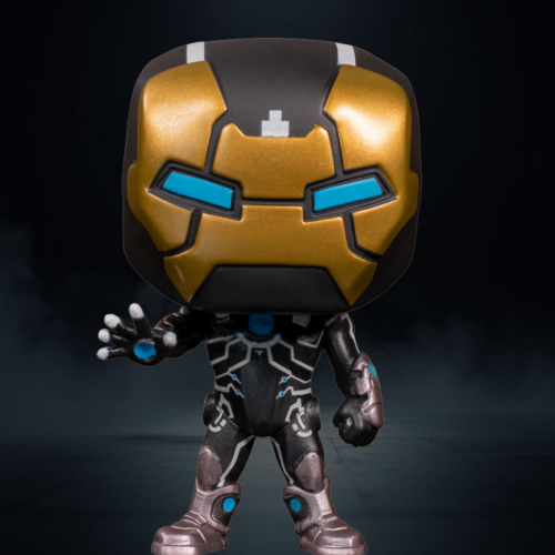 Funko Pop! Marvel 80th Anniversary - Iron Man Model 39 #555 (Glow in the Dark)