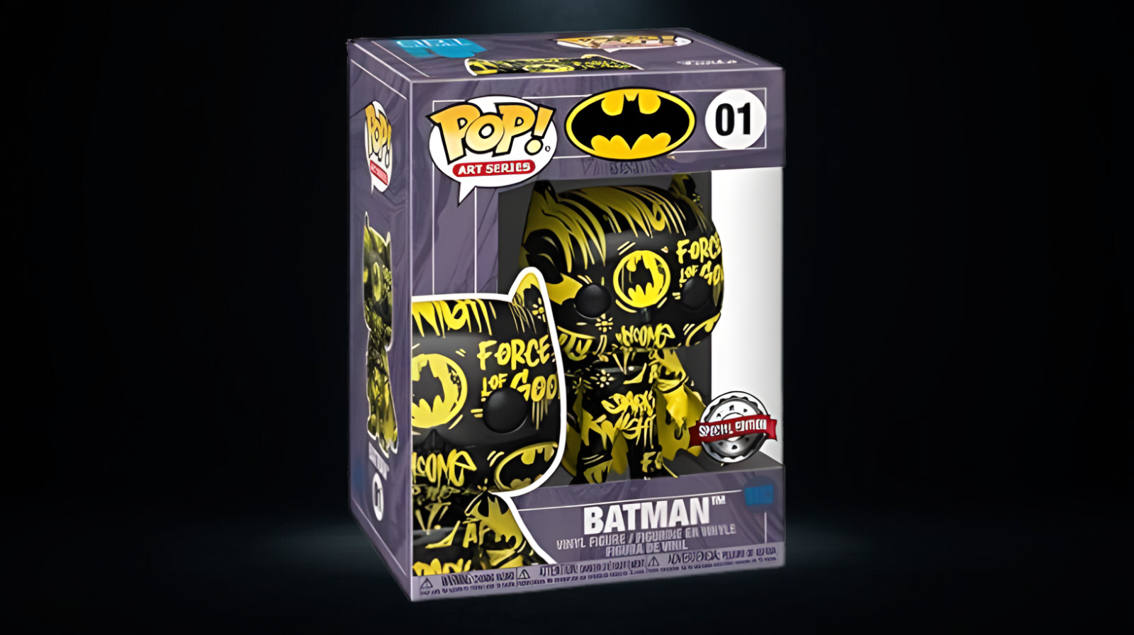 Funko Pop! Art Series Batman set 4 Funko Pop! Heroes DC – Batman Art Series Set Completo (4 Figuras) #01–04 Special Edition - Imagen 2