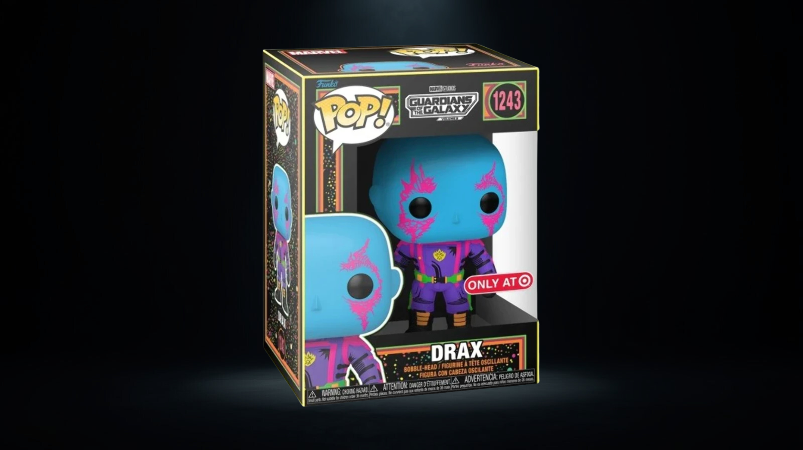 Funko Pop! Marvel Guardians of the Galaxy Drax Target Exclusive #1243 - Imagen 3