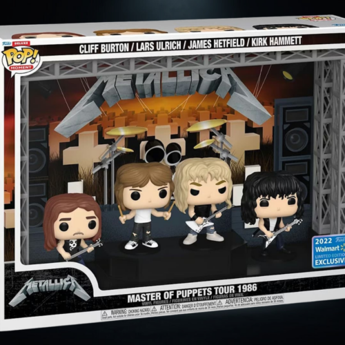 Funko Pop! Deluxe Moments Metallica Master of Puppets Tour 1986 #04 Walmart Exclusive descatalogado (vaulted)