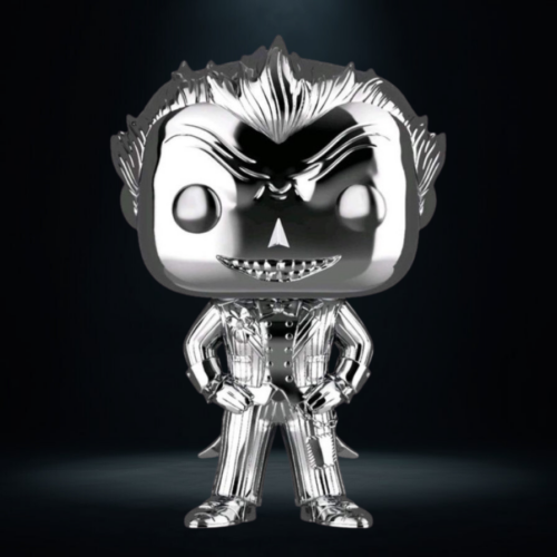 Funko Pop Batman Arkham Asylum The Joker Silver Chrome #53