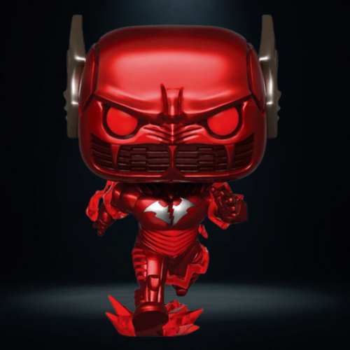 Funko Pop Heroes DC Batman Red Death Metallic PX Exclusive #283