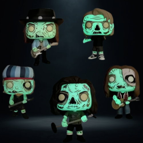 Funko Pop! Rocks Pearl Jam Zombie GITD 5-Pack (Glow in the Dark) Exclusive descatalogado (vaulted)