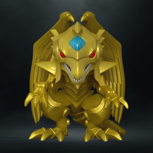 Funko Pop Animation Yu-Gi-Oh Winged Dragon of Ra Metallic 6 Inch GameStop Exclusive #1098