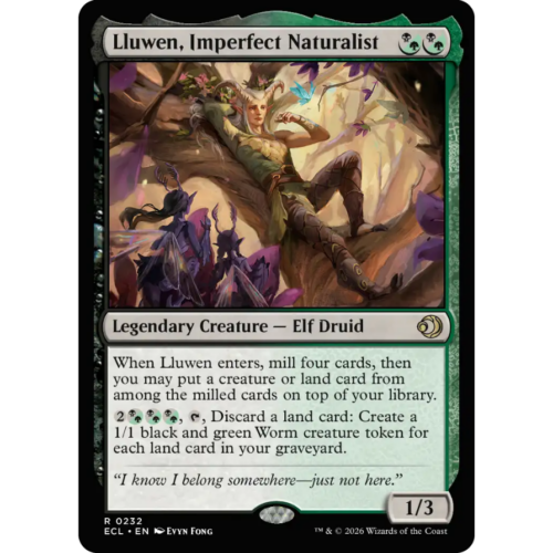 Lluwen, Imperfect Naturalist