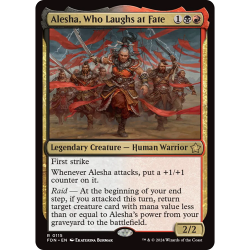Alesha, Who Laughs at Fate