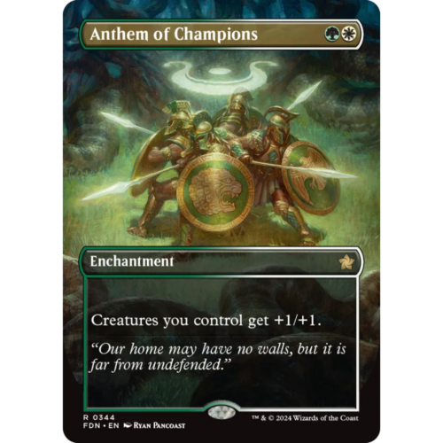 Anthem of Champions Borderless