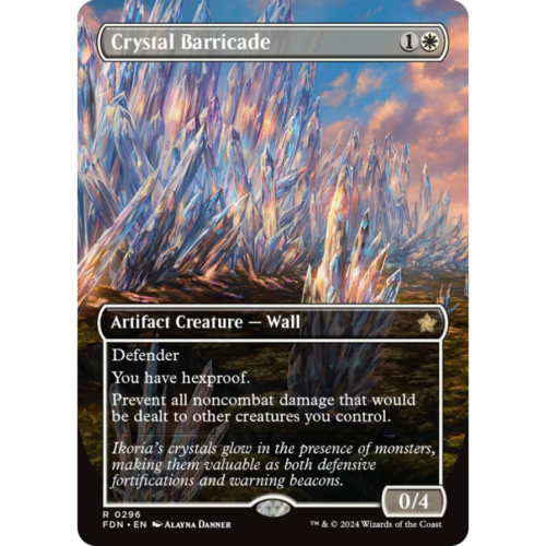 Crystal Barricade Borderless