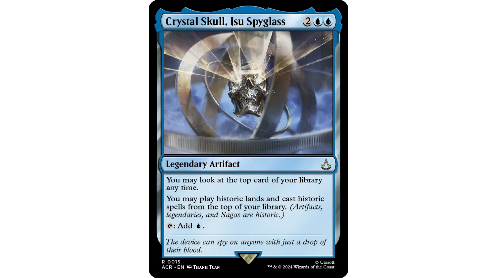 Crystal Skull, Isu Spyglass