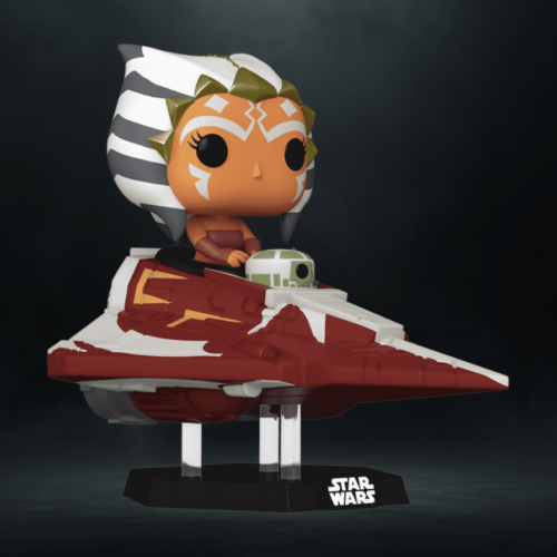 Funko Pop! Rides Super Deluxe Ahsoka Tano in Delta 7 Jedi Starfighter Amazon Exclusive #638