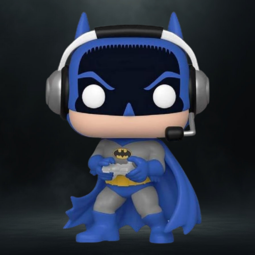 Funko Pop! Heroes DC Comics Batman (Gamer) GameStop Exclusive #293