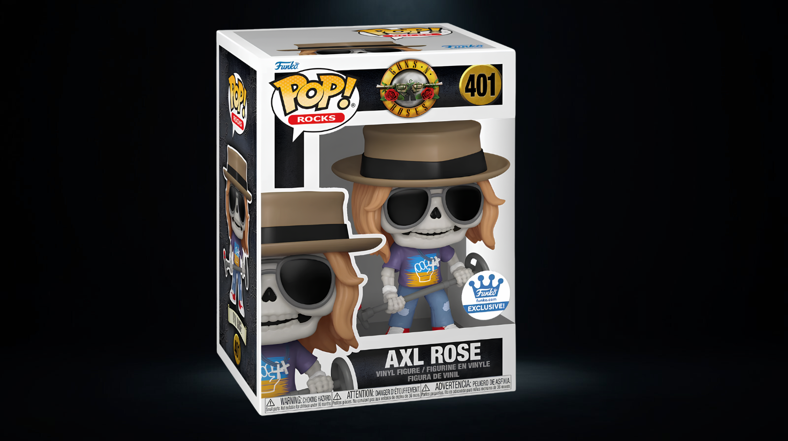 Funko Pop! Rocks Guns N’ Roses Skeleton Complete Set Funko Exclusive - Imagen 2