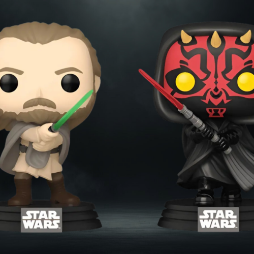Funko Pop! Star Wars Qui-Gon Jinn vs Darth Maul 2-Pack Funko Exclusive