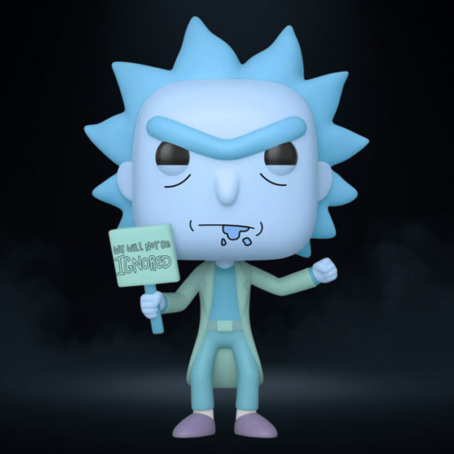 Funko Pop! Rick and Morty Hologram Rick Clone Glow in the Dark Special Edition #666