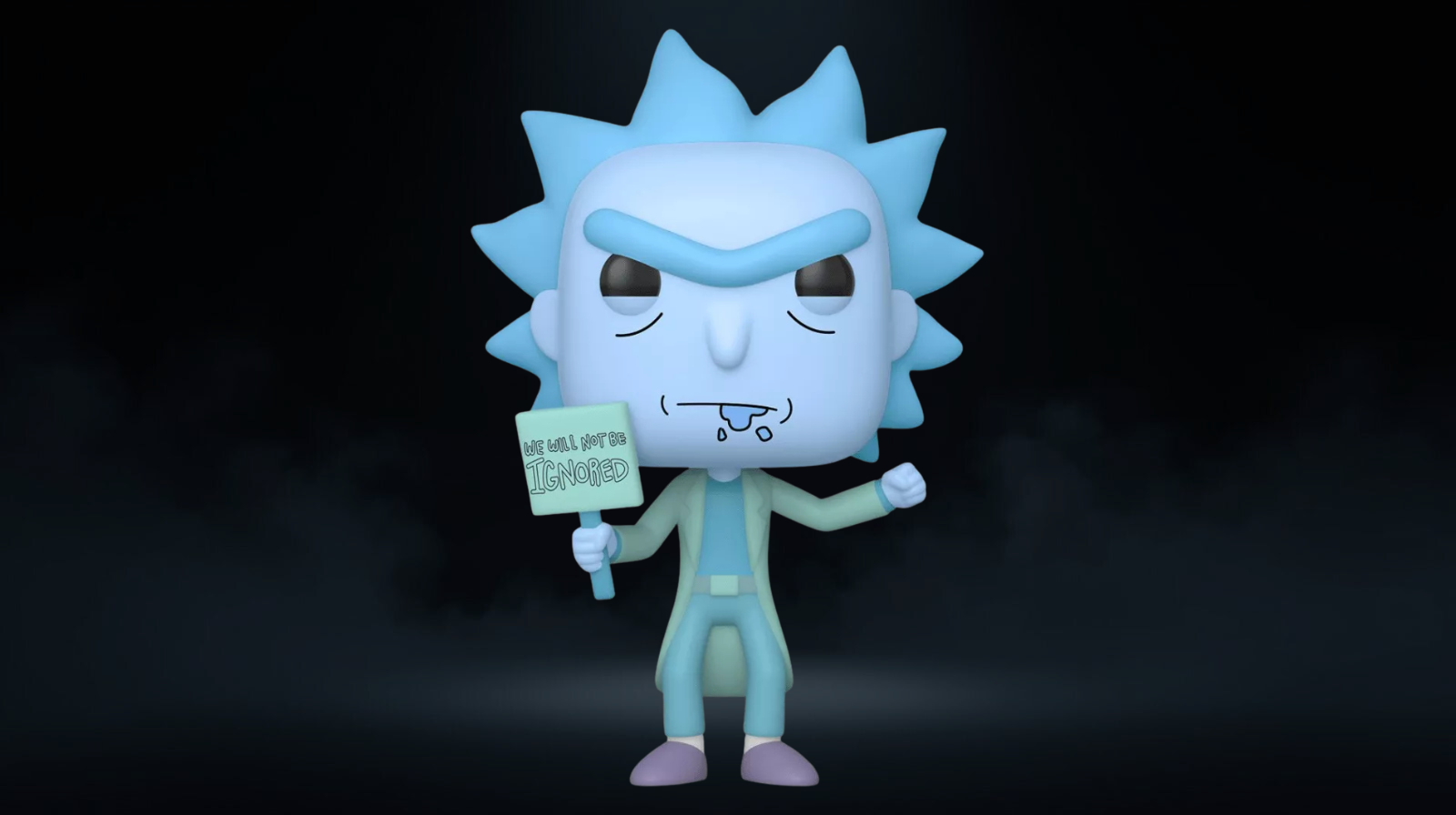 Funko Pop! Rick and Morty Hologram Rick Clone Glow in the Dark Special Edition #666