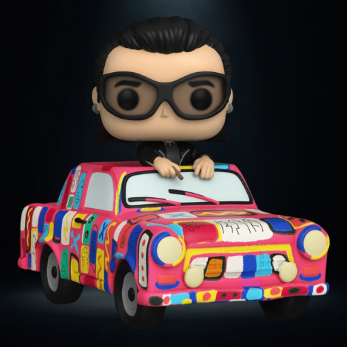 Funko Pop! Rides Super Deluxe: U2 ZooTV - Bono with Achtung Baby Car #293