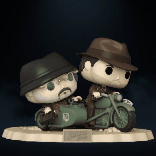 Funko Pop! Deluxe Rides: Indiana Jones & Henry Jones Sr. #118 Amazon Exclusive