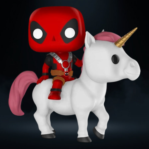 Funko Pop! Rides: Marvel Deadpool on Unicorn #36