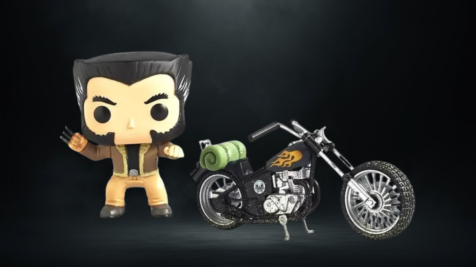 Funko Pop! Rides X-Men Wolverine’s Motorcycle Marvel Exclusive #26