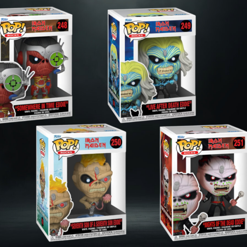Funko Pop! Rocks Iron Maiden Legendary Eddie Collection (Set of 4)