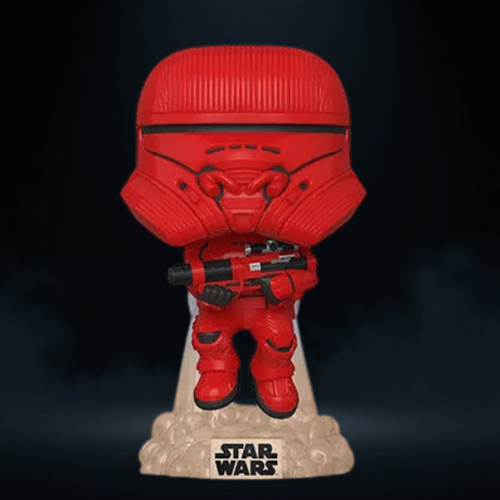 Funko Pop! Star Wars Sith Jet Trooper Red Chrome #383 2020 Summer Convention Amazon Exclusive