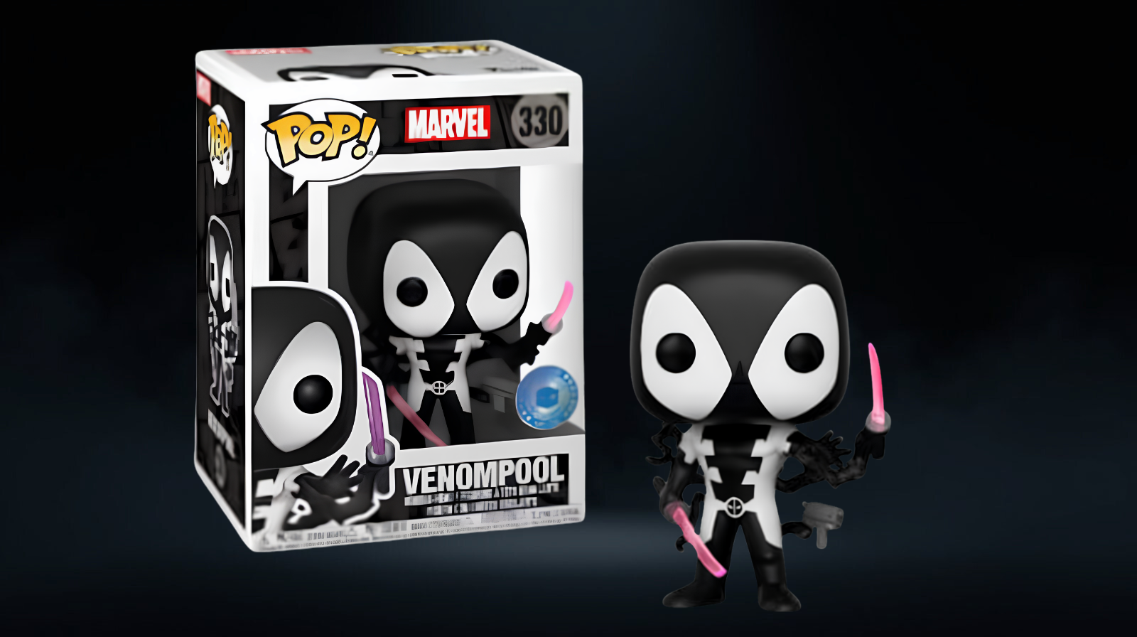 Funko Pop! Marvel Venompool #330 Pop in a Box Exclusive - Imagen 2