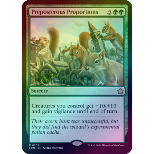 Preposterous Proportions Foil