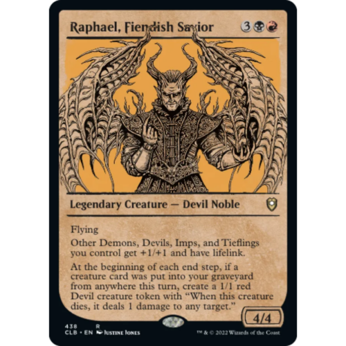 Raphael, Fiendish Savior Showcase