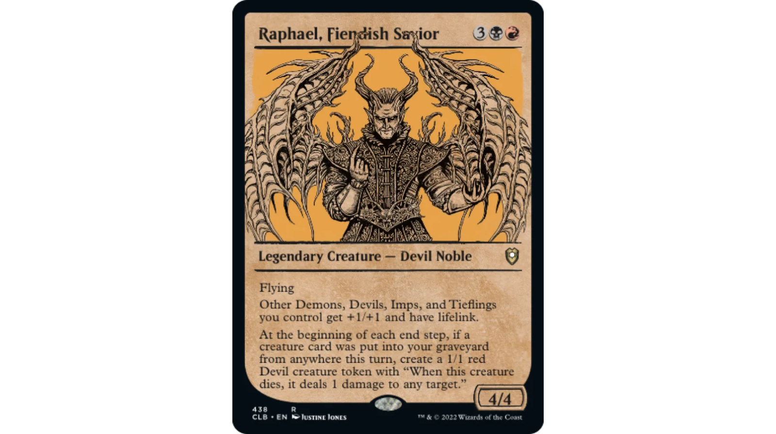 Raphael, Fiendish Savior Showcase