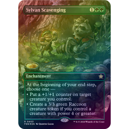 Sylvan Scavenging Borderless Foil