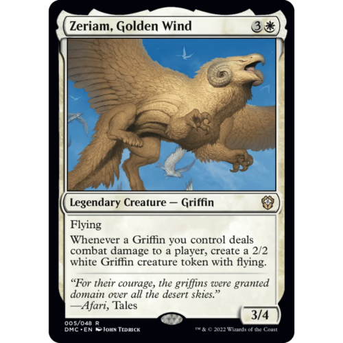 Zeriam, Golden Wind