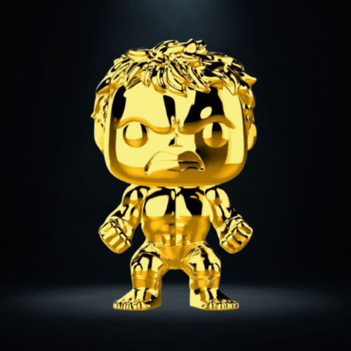 Funko Pop! Marvel Hulk Gold #379 Marvel Studios The First 10 Years
