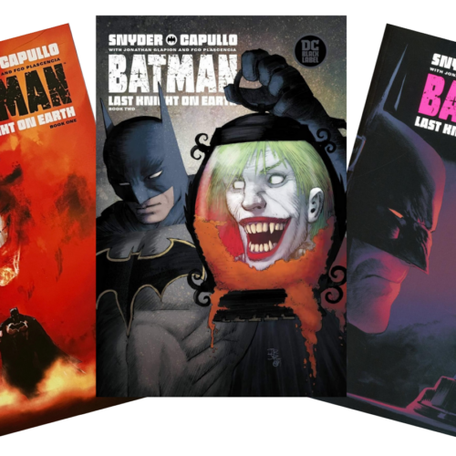 Batman: Last Knight on Earth #1-3 - Set Completo Portadas Variantes (Comic Americano)
