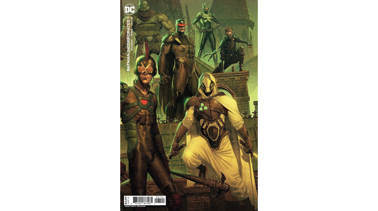 Batman Incorporated #1-2 – Set de Portadas Conectadas por Jorge Molina - Imagen 2