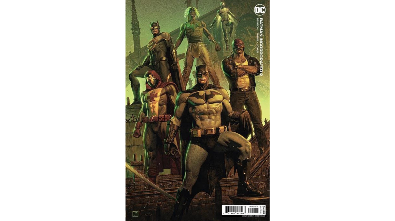 Batman Incorporated #1-2 – Set de Portadas Conectadas por Jorge Molina - Imagen 3