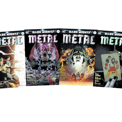 Dark Nights: Metal #1-6 – Set Completo de Portadas Variantes 2 (Comic Americano)
