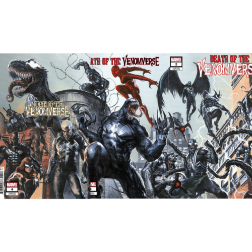 Death of the Venomverse #1-5 Gabriele Dell'Otto Connecting Variant Set (5 Comics)