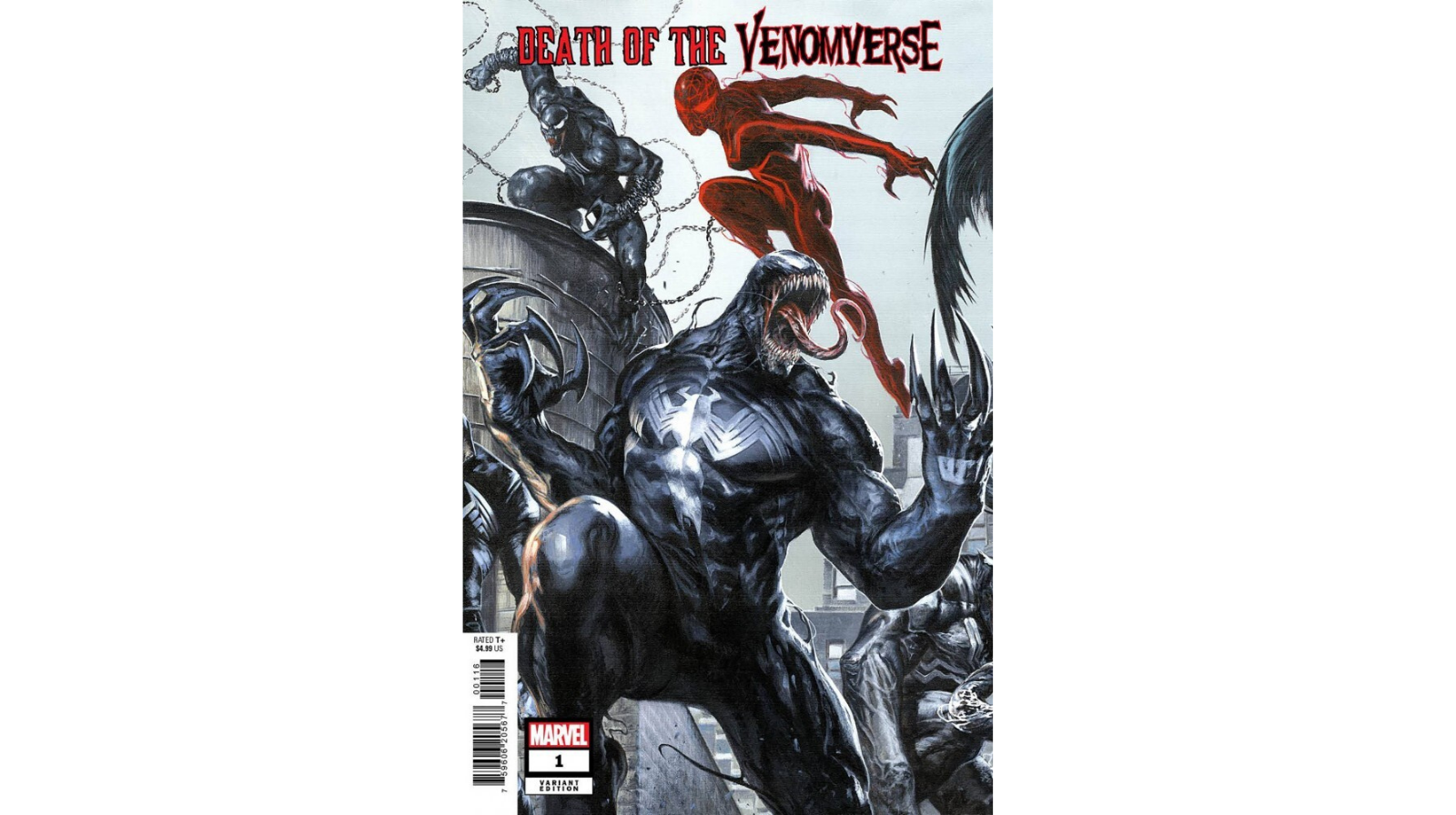 Death of the Venomverse #1-5 Gabriele Dell'Otto Connecting Variant Set (5 Comics) - Imagen 4