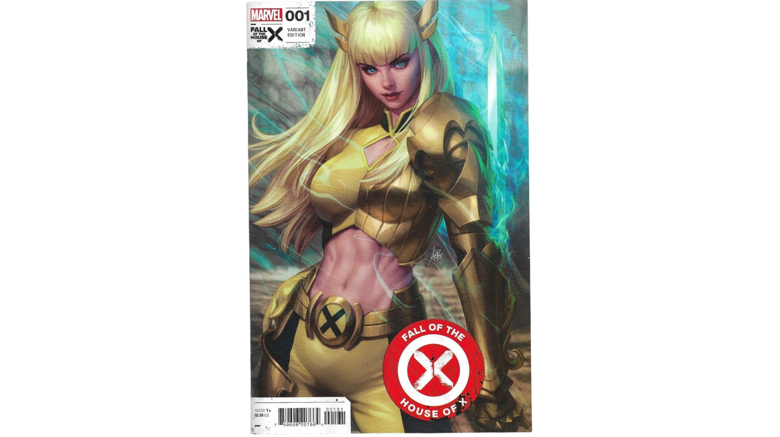 Fall of the House of X #1 (Portada Variante Magik por Stanley “Artgerm” Lau) (Comic Americano)