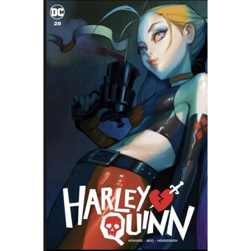 Harley Quinn #28 (Portada Variante Trade Dress por Ashley Witter) (Comic Americano)